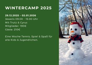 Wintercamp 2025/2026