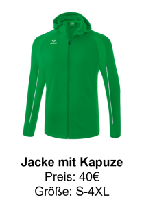 Herren Jacke mit Kapuze