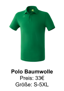 Herren Polo Bamwolle